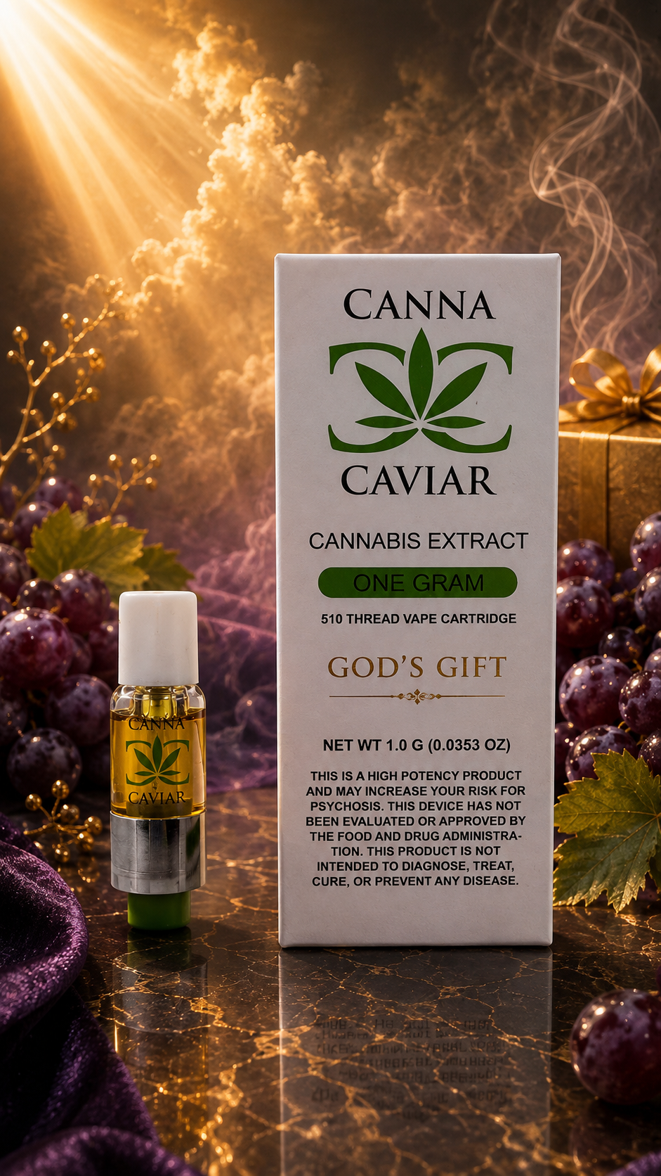 God's Gift Liquid Diamonds Cartridge 1g