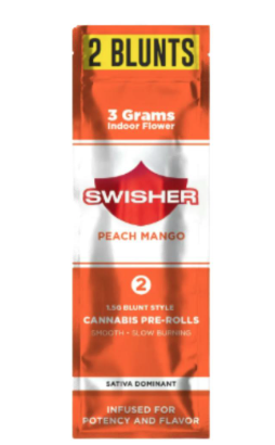 Swisher 2 Pack Blunts - Peach Mango