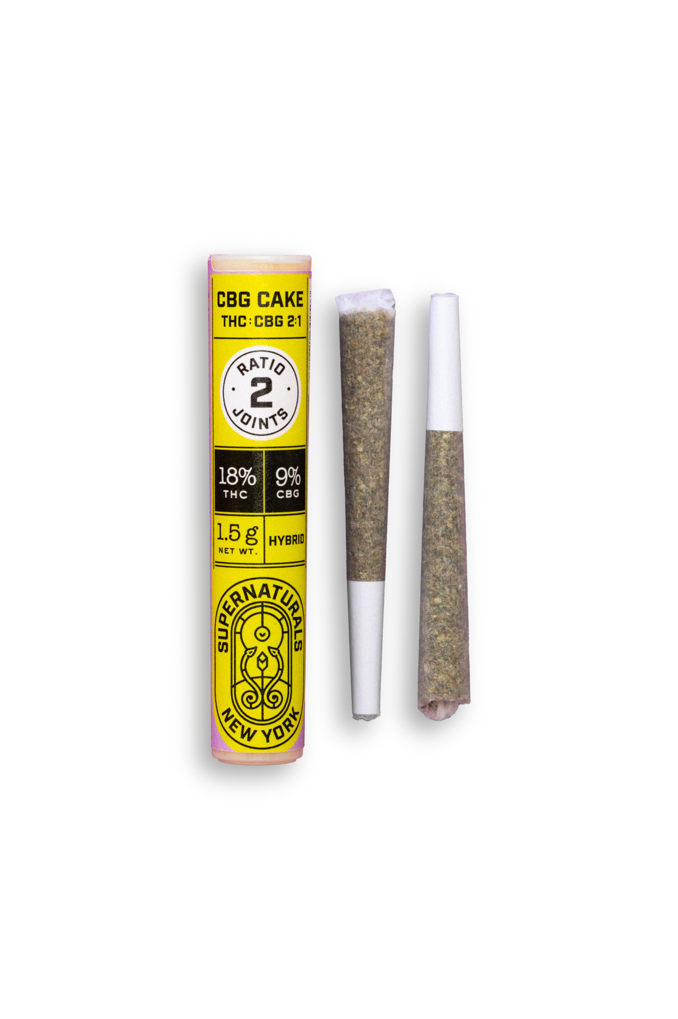 2pk .7g 2:1 THC:CBG Preroll | CBG Cake
