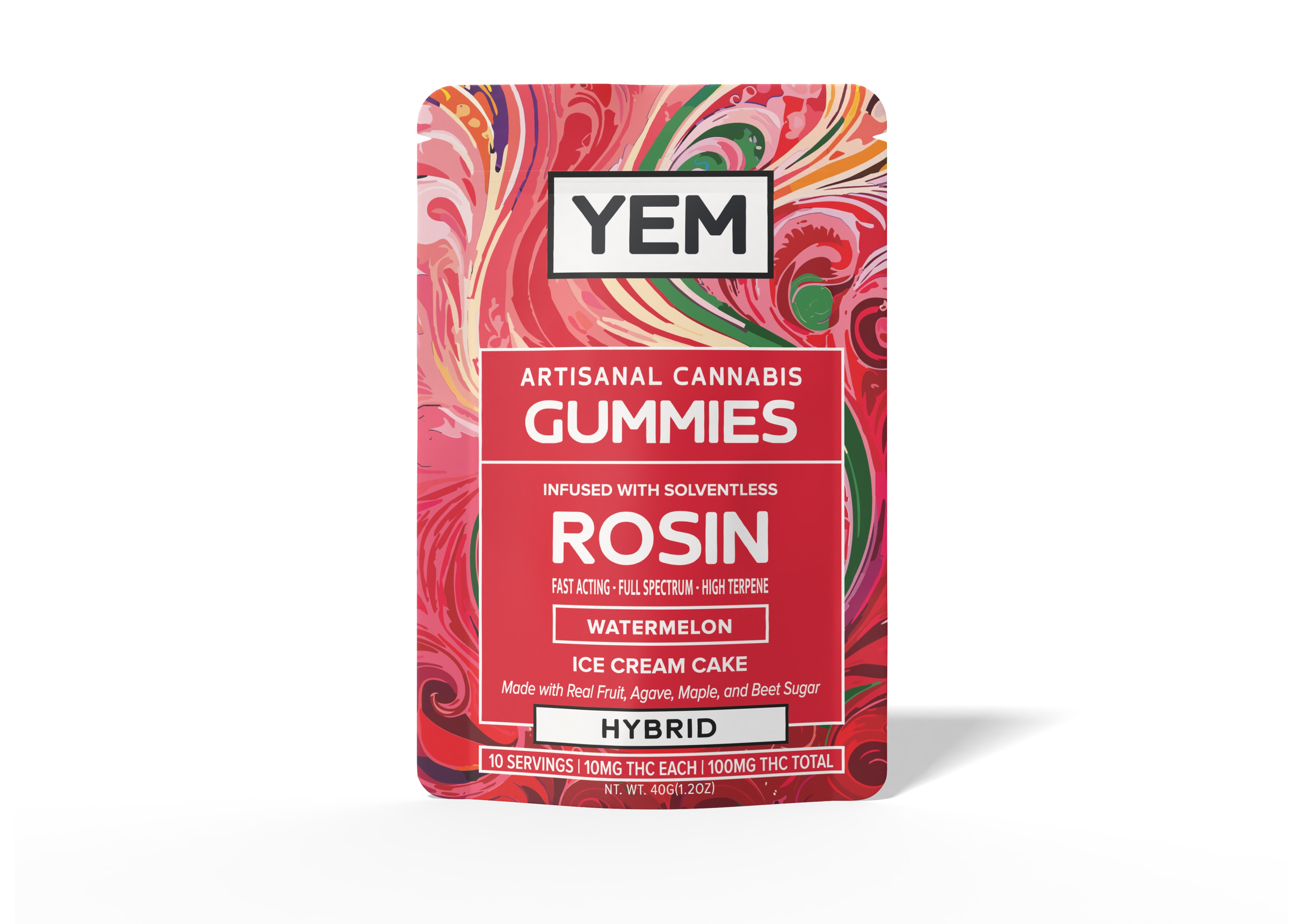 Rosin Gummies Hybrid Watermelon