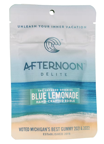 Afternoon Delite - Blue Lemonade - 200mg Gummies