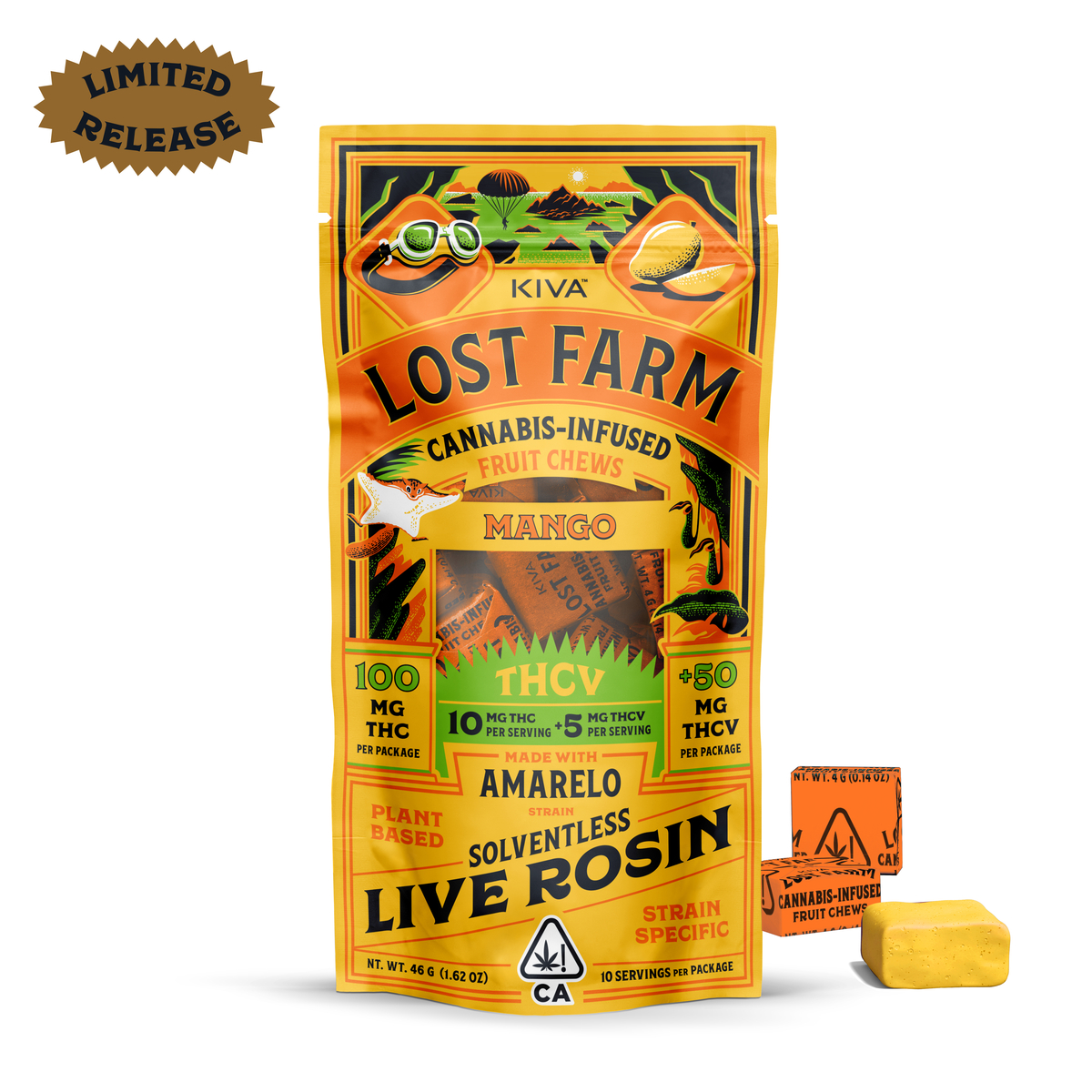 Lost Farm — Mango X Amarelo Fruit Chews