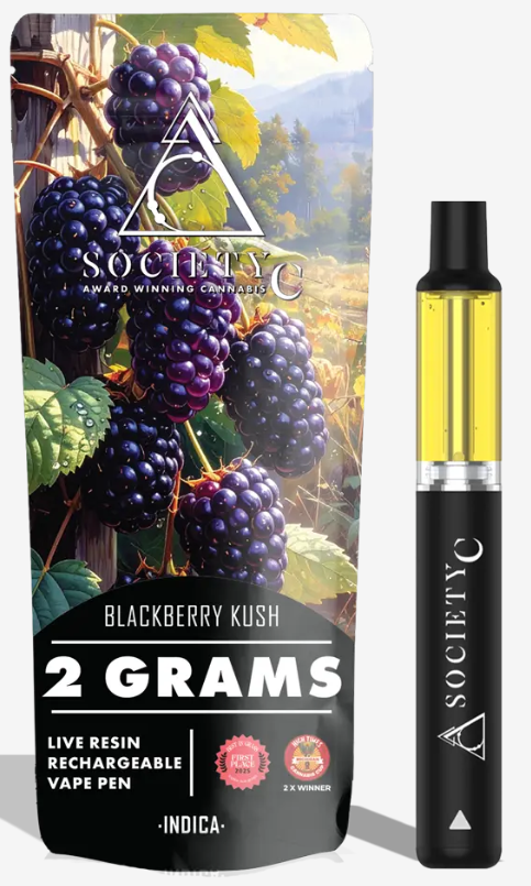 Blackberry Kush - Live Resin Disposable