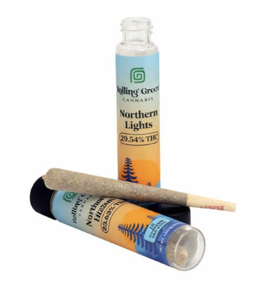 Rolling Green | Pre-Roll | Northern Lights | 1g