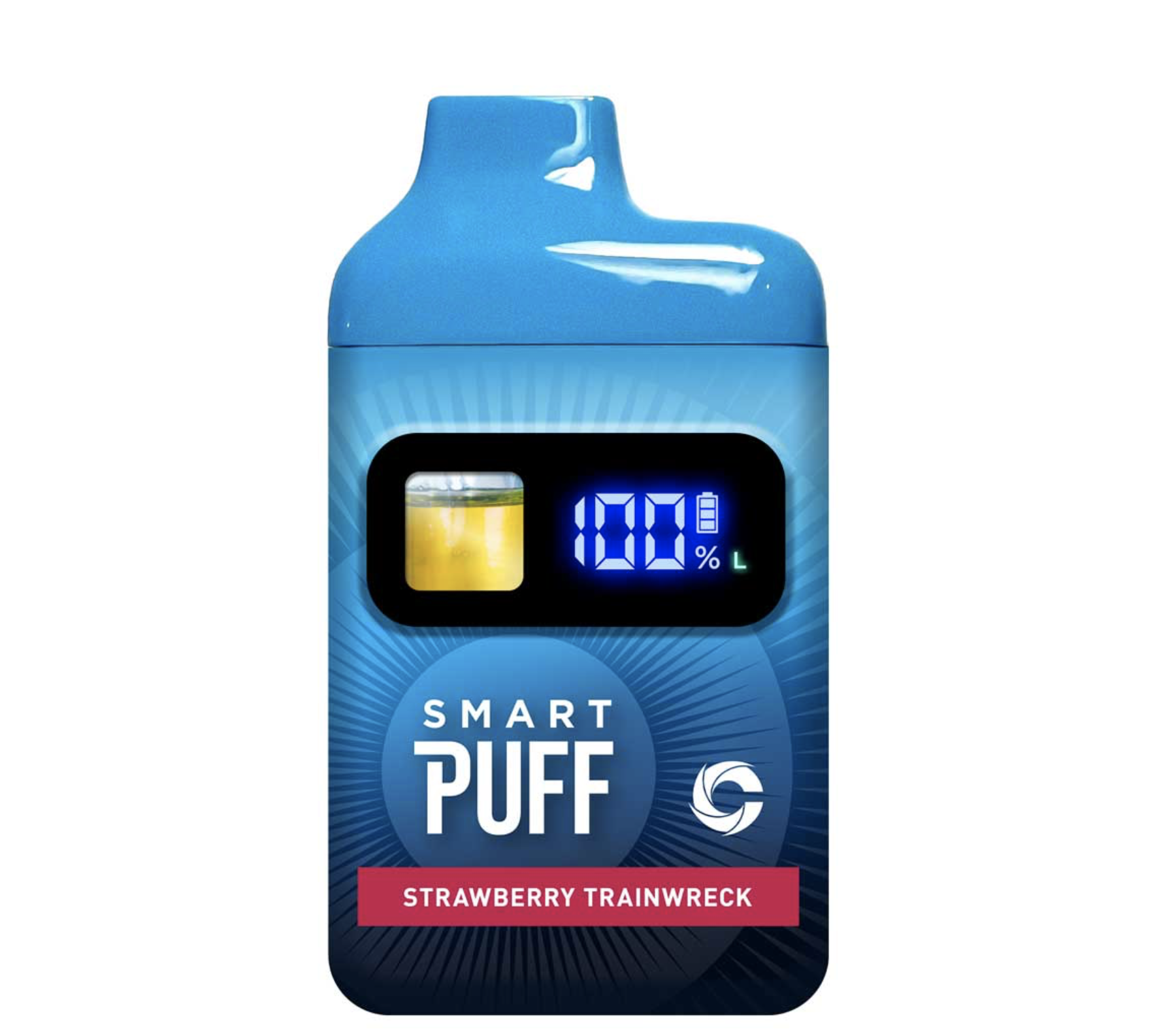 Cannalicious - Smart Puff | Strawberry Trainwreck | 1g Live Resin AIO