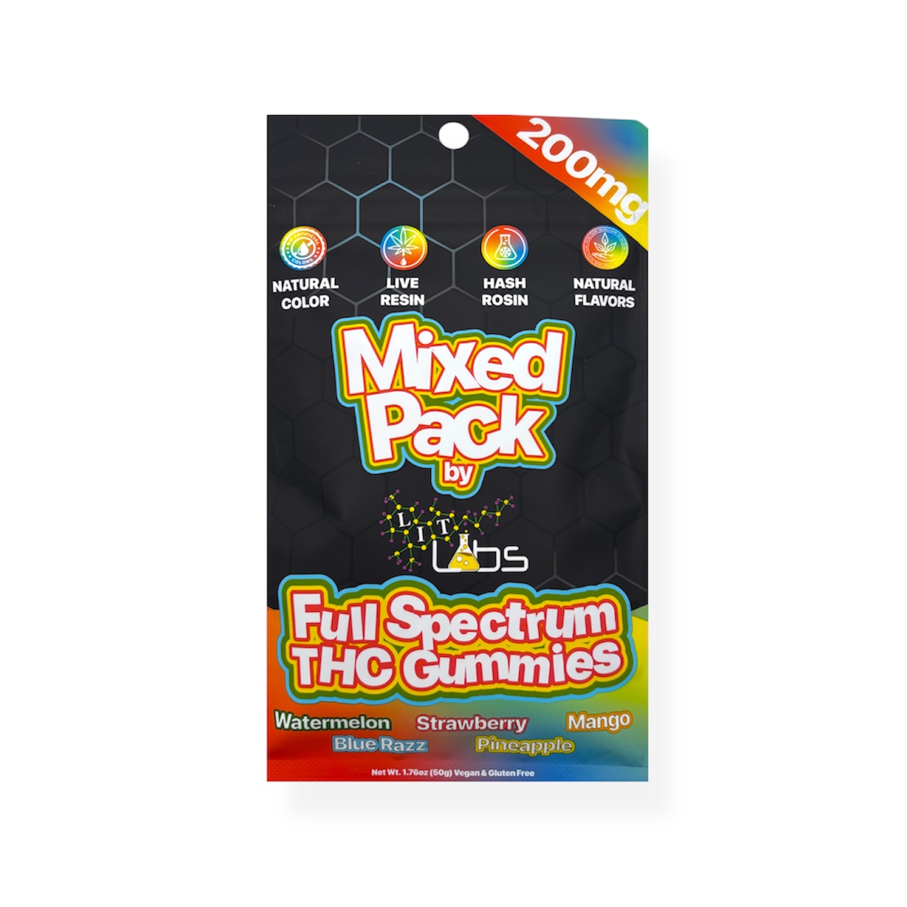 Lit Labs - 200mg Full Spectrum Gummies - Mixed Pack