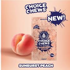 Sunburst Peach Gummies 200mg