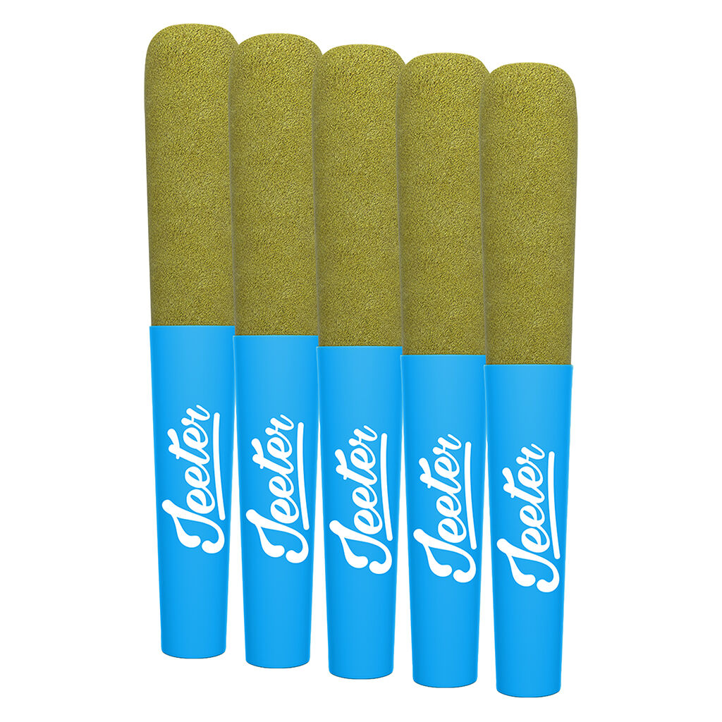 Jeeter - Baby Jeeter Blue ZKZ Infused Pre-Roll - Indica - 5x0.5g
