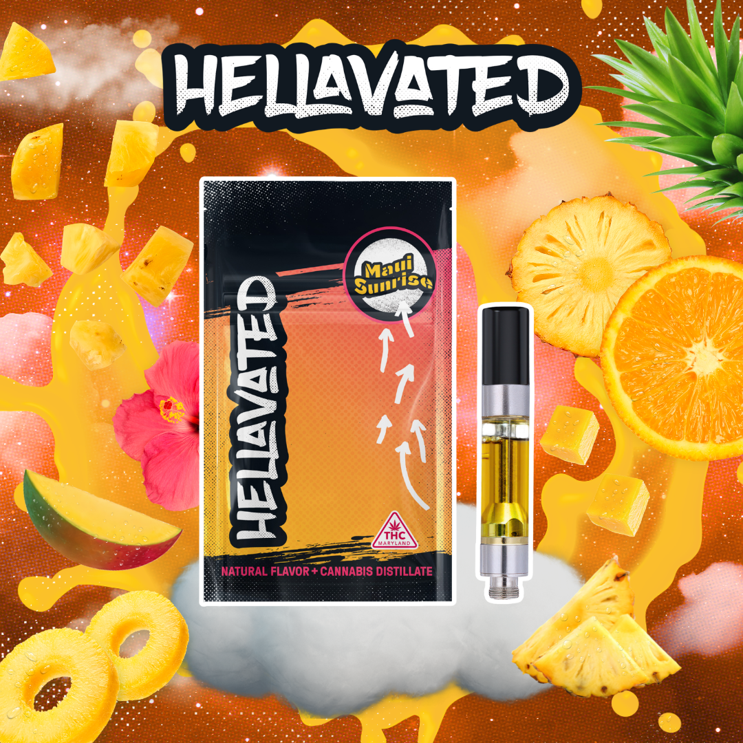 Maui Sunrise Distillate Cartridge 1g