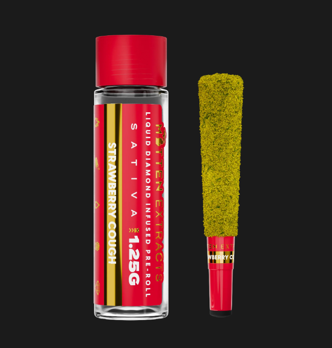 Mitten Extracts - Strawberry Cough - Infused Preroll