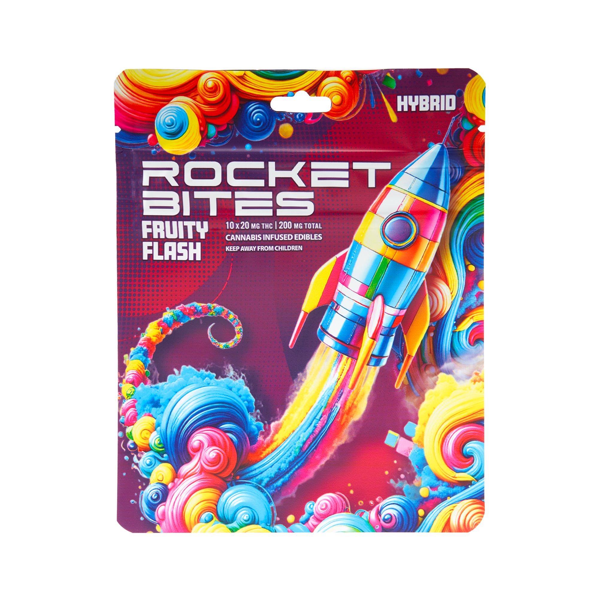 Bites Fruity Flash Gummies (10 x 20mg) 200mg