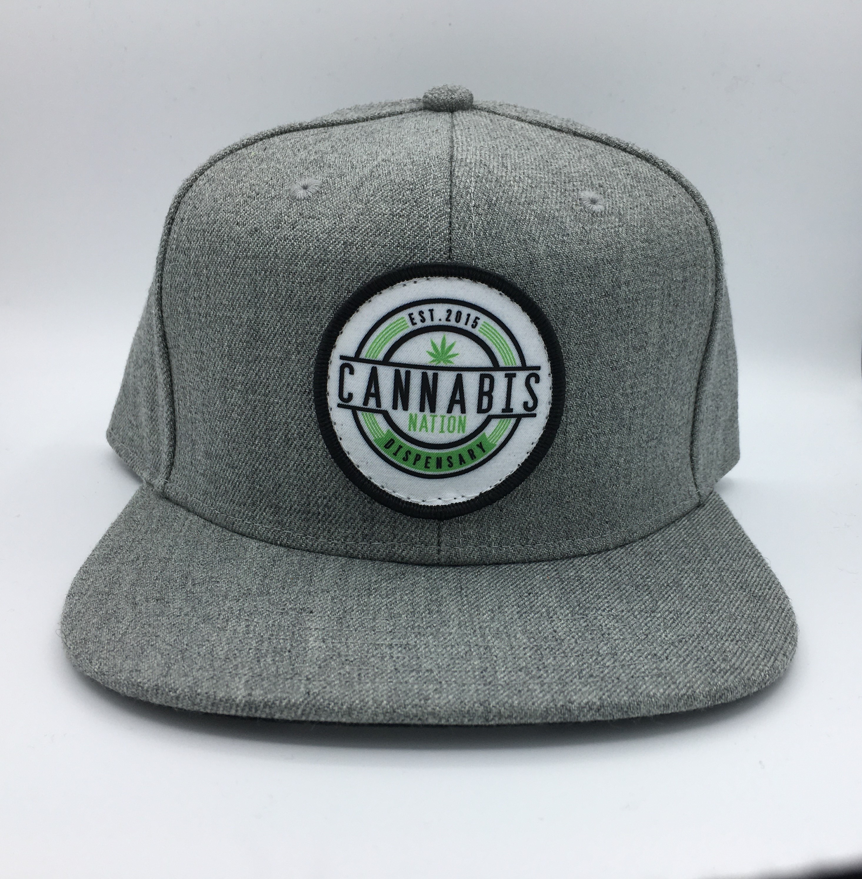 Hat | Grey Wool Flex Fit