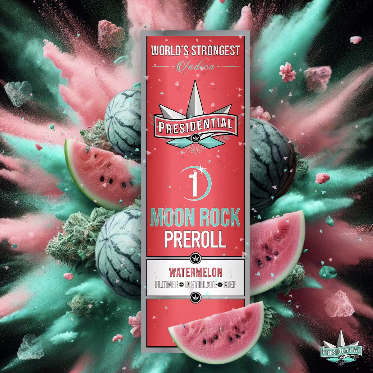 Presidential Moon Rock Pre Roll : Watermelon