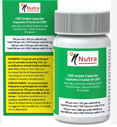 CBD Capsules (30 x 100mg)