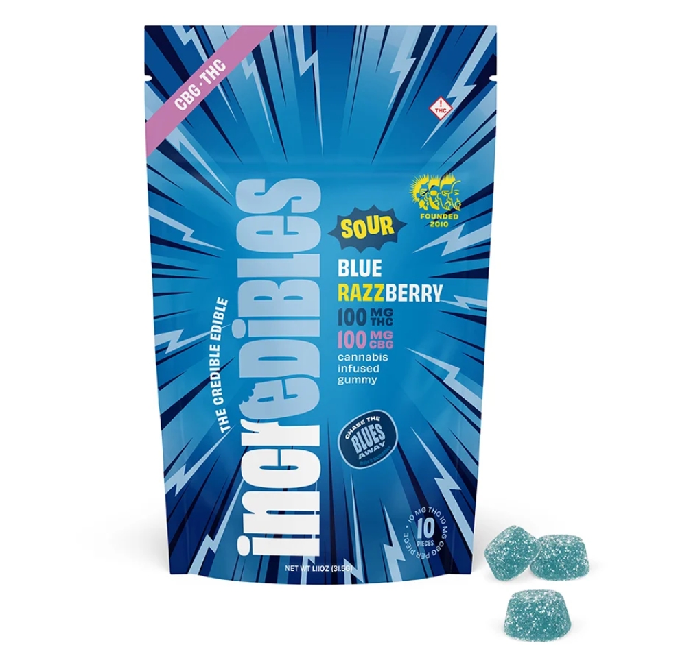 120mg – 10 Pack Edibles – Snoozzzeberry 5:1 – Incredibles – REC