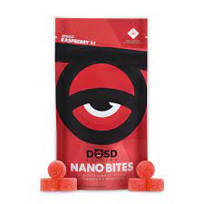 DOSD | Gummies | Nano Bites | Raspberry 1:1 CBD:THC | 100mg