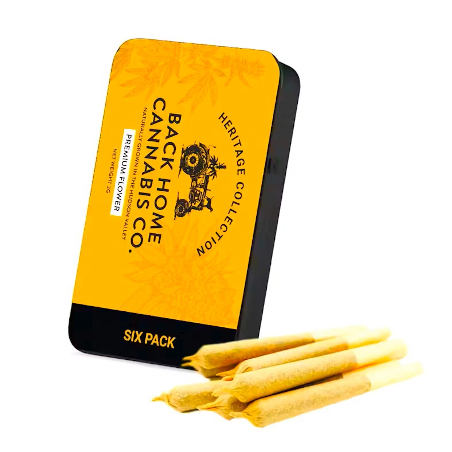 Back Home Cannabis | Acapulco Gold | Sativa | 6 Pack Pre-Roll | 3g