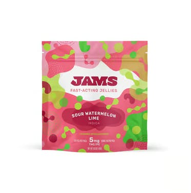 5mg Sour Watermelon Lime Fast Acting Jellies -100mg