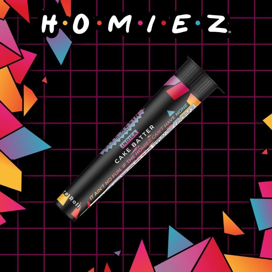 Homiez Infused Pre-Roll 1.3g Cake Batter