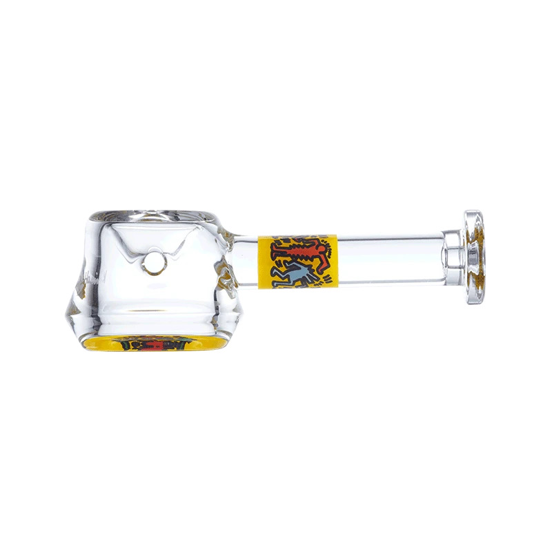 Glass Spoon Pipe | Yellow