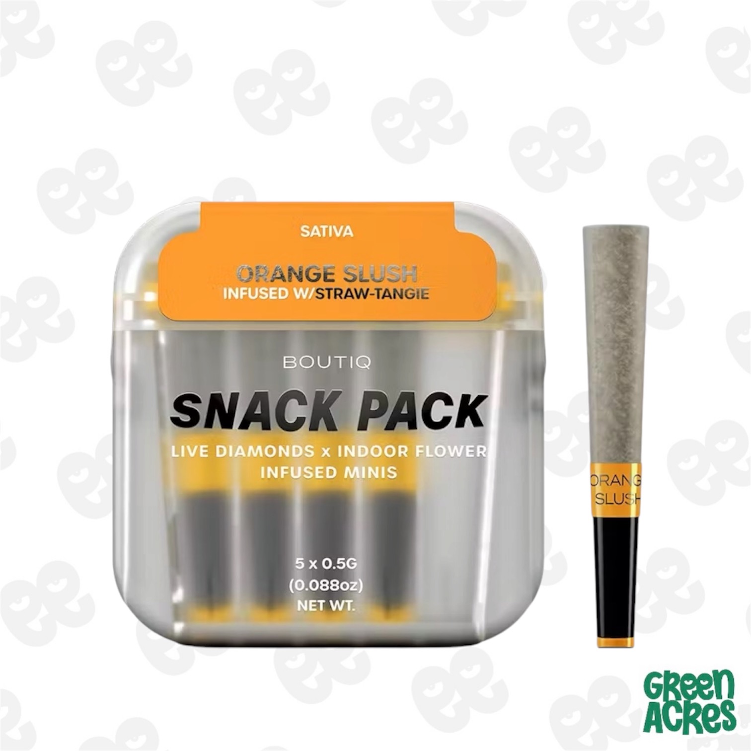 Boutiq: Orange Slush 5pk Infused Snack Pack (5x0.5g)