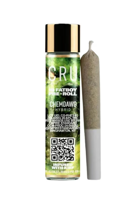 Fatboy | Preroll | Hybrid | Chemdawg | Kief Infused