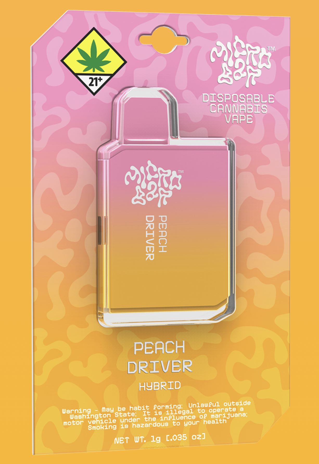 Micro Bar Peach Driver Vape