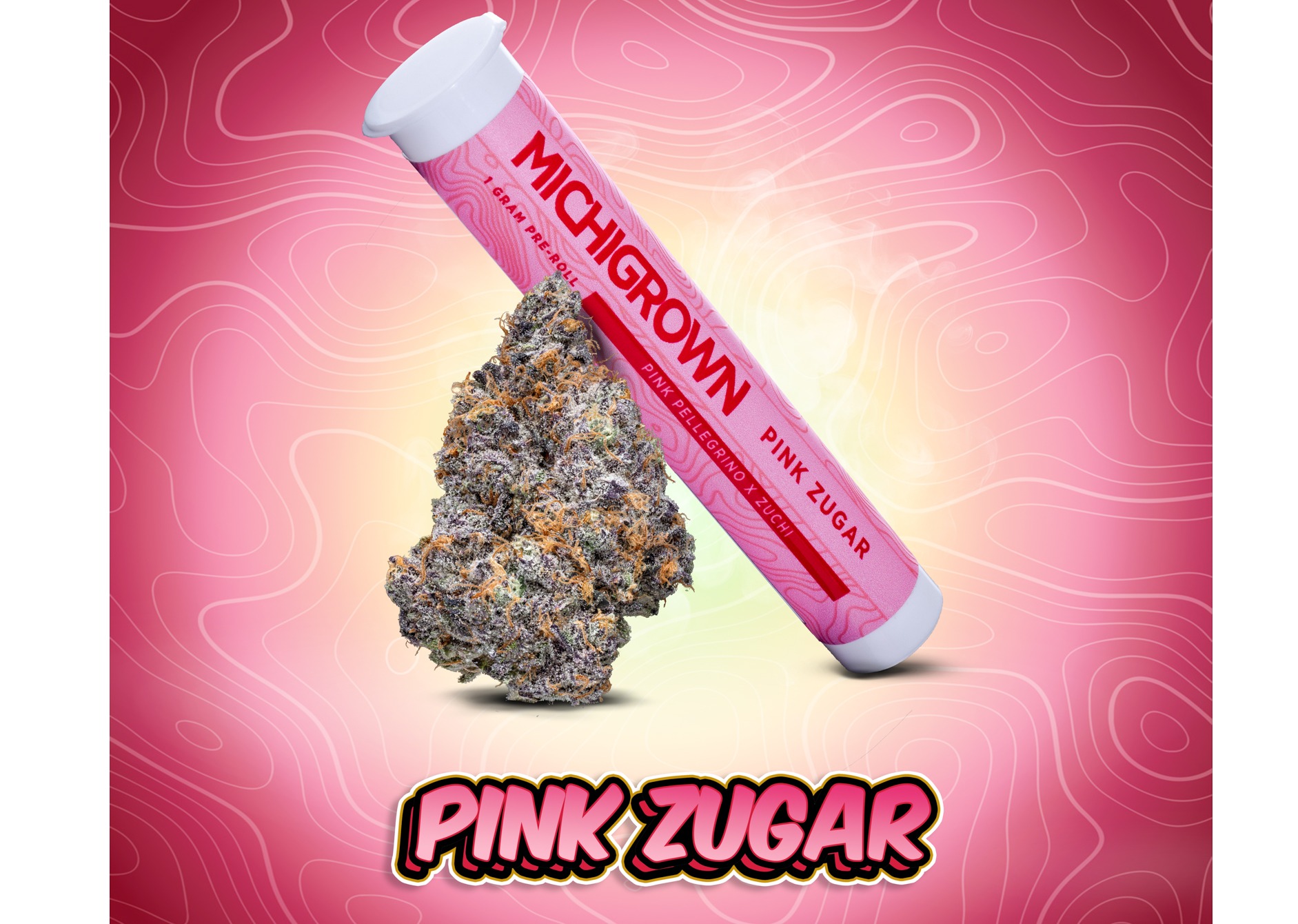Michigrown - Pre-roll 1g - Pink Zugar