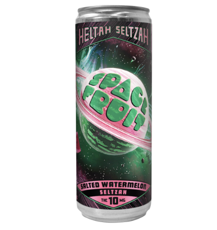 Heltah Seltzah | Space Fruit - Watermelon | 12 oz (10mg THC)