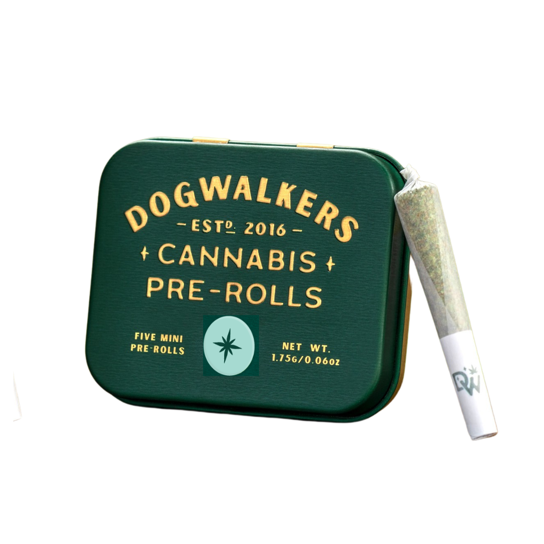 Dogwalkers Animal Face Sit .35g Preroll 5pk
