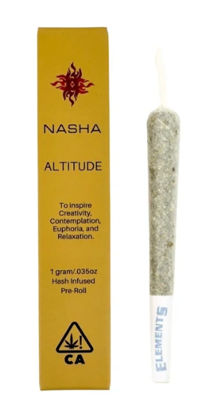 Nasha Altitude Super Lemon Haze x Moroccan Peaches Preroll