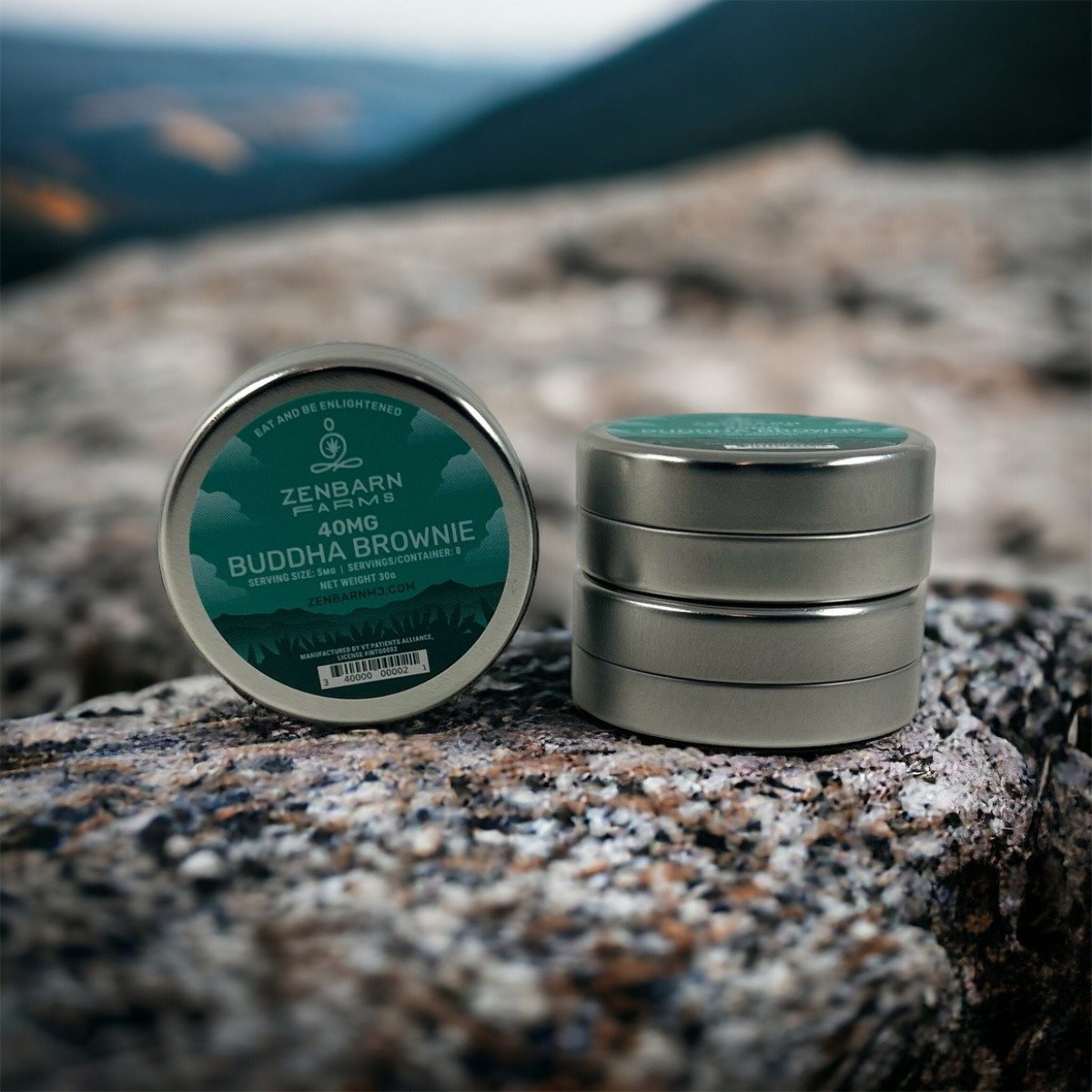 HIGH POTENCY | Buddha Brownie (40mg / Cut in 8)