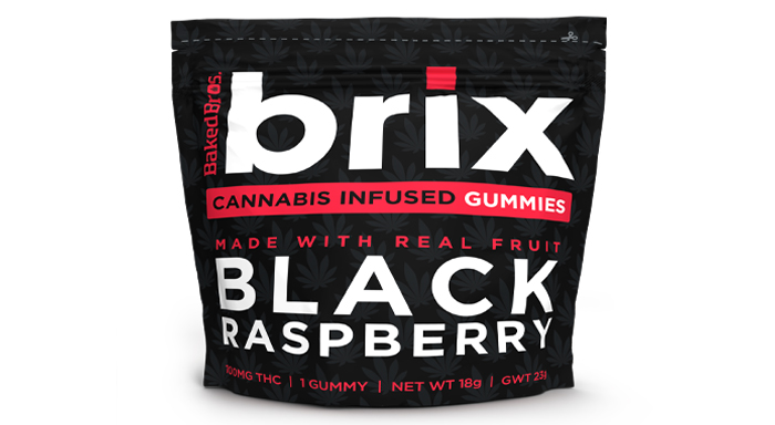 brix™ 100mg THC Black Raspberry Gummie