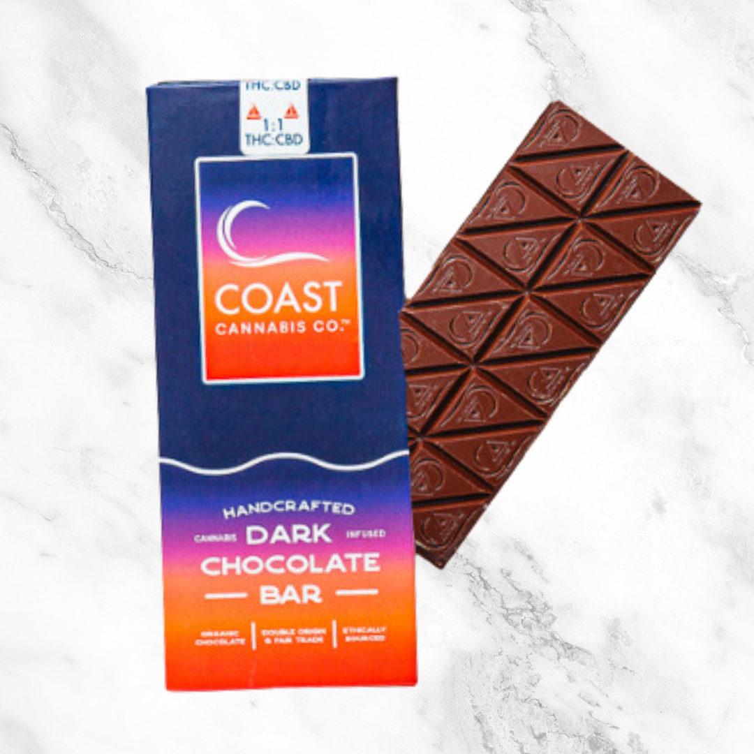Chocolate | Dark Chocolate 1:1 (THC:CBD) | 20pc