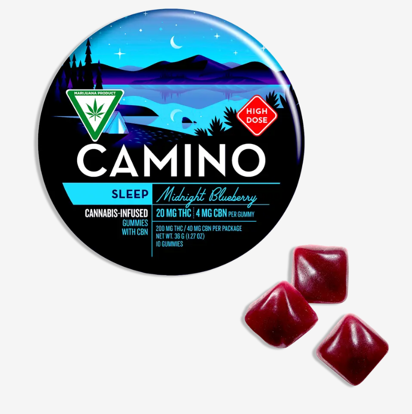 Camino Chews - Black Cherry 10:10 CBD - 200mg