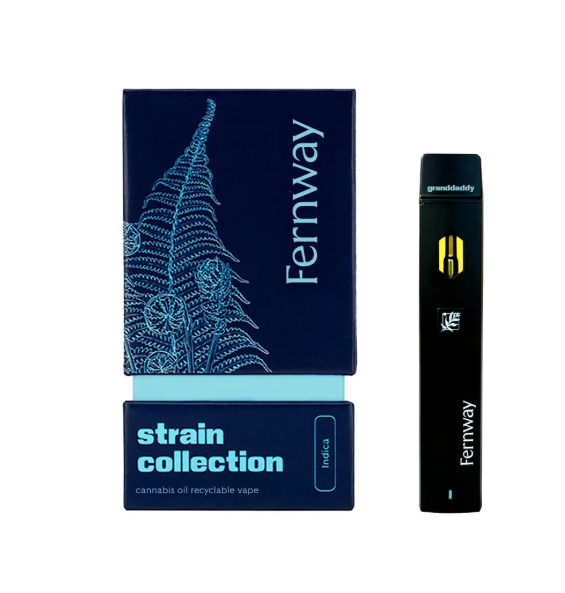 Fernway | All-In-One Traveler Pro Disposable | GrandDaddy Purple | 1g