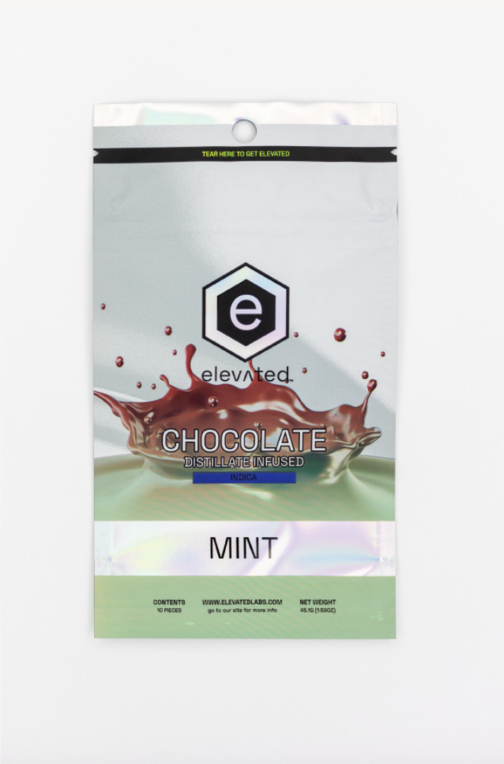 Elevated Distillate Chocolate-Mint Dark-100mg