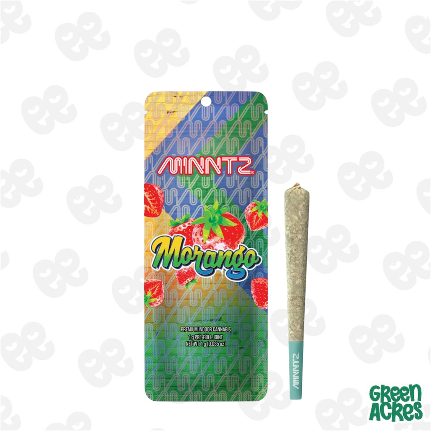 Minntz: Morango 1G Pre-Roll