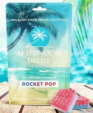 Gummies | Rocket Pop | 200mg 2pk | Afternoon Delite