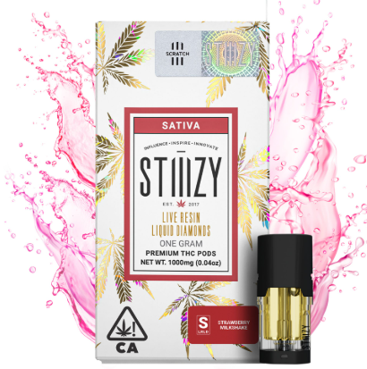 Stiiizy | Strawberry Milkshake Liquid Diamonds Pod | 1g