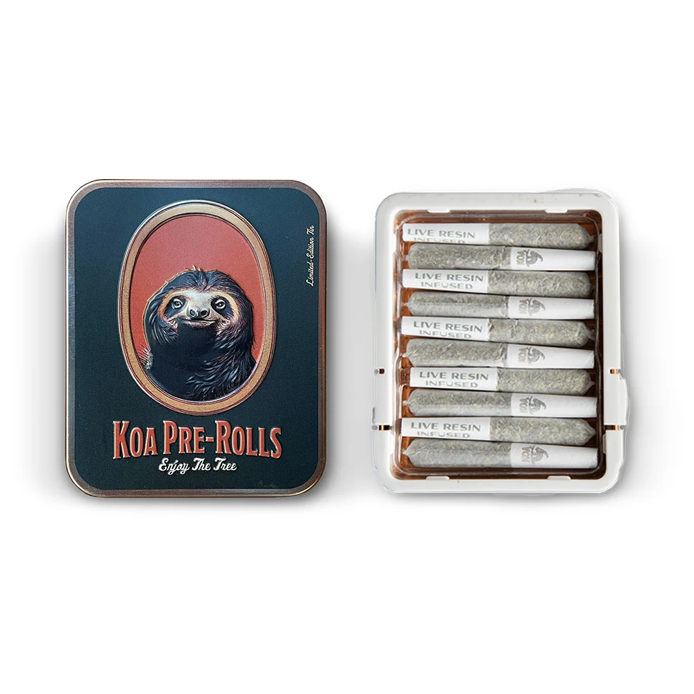 KOA - BLUE LOBSTER - LIVE RESIN INFUSED PRE-ROLLS - 3.5G 10PK