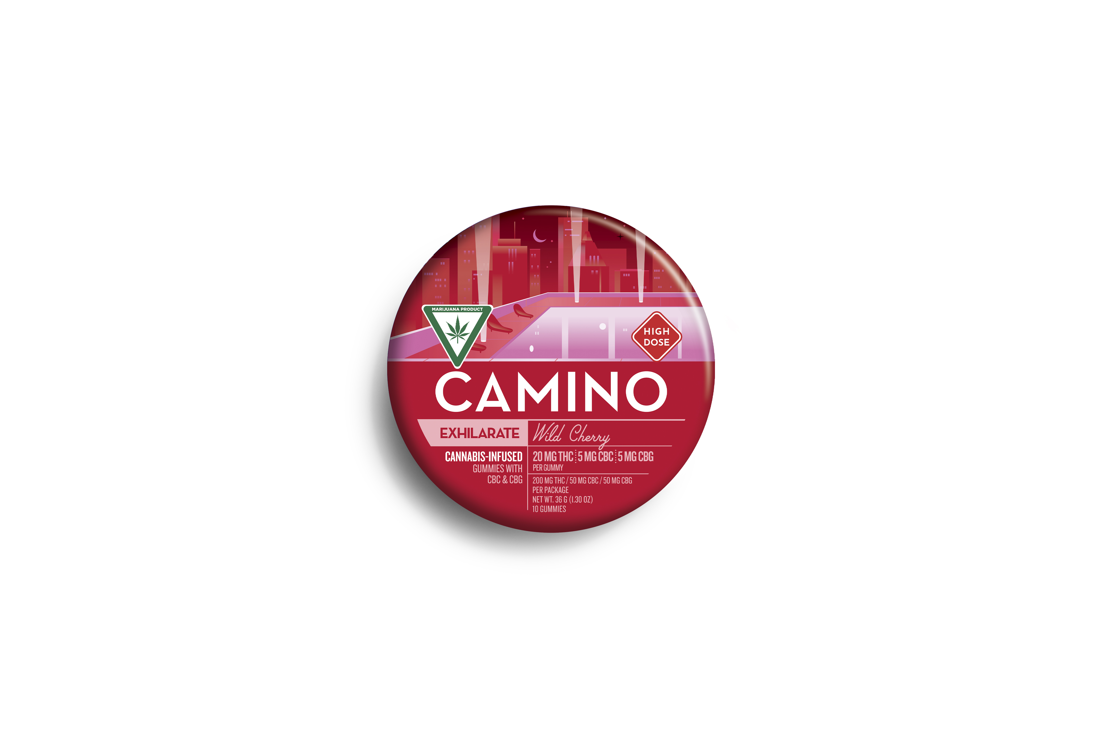 Wild Cherry   200mg Gummy 20:5:5