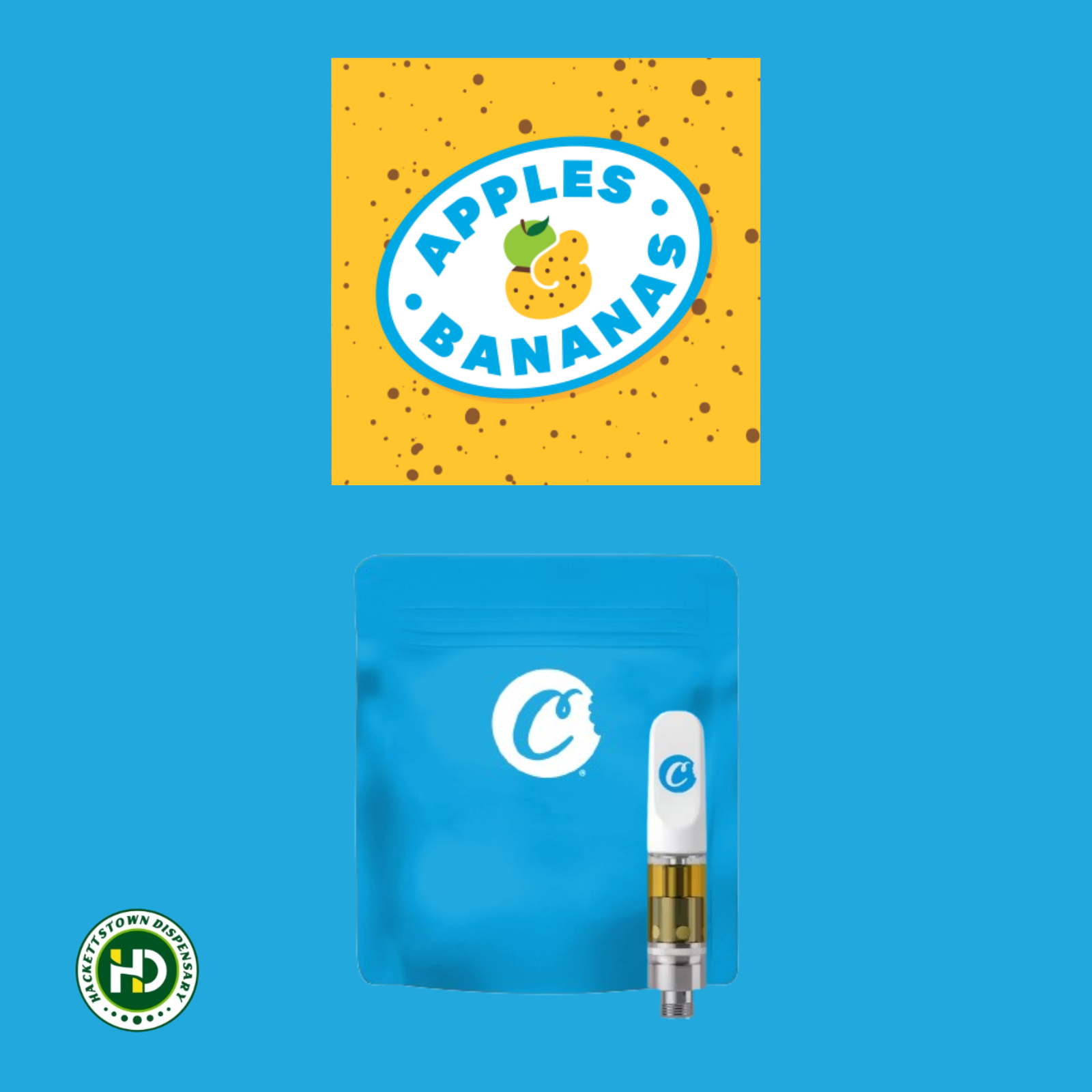 Cookies Cart | Apples & Bananas | 1g (Hybrid)
