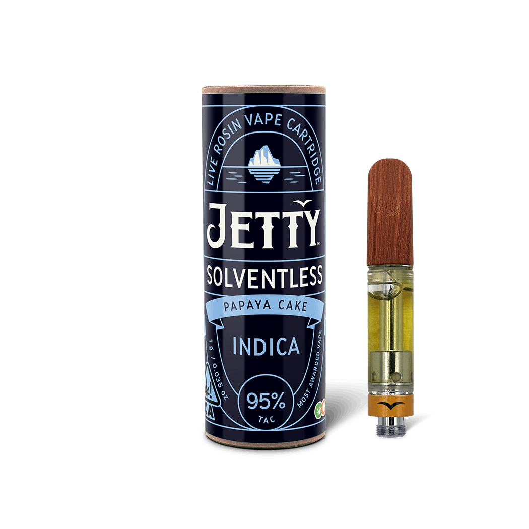 Papaya Cake 1g Solventless Cart