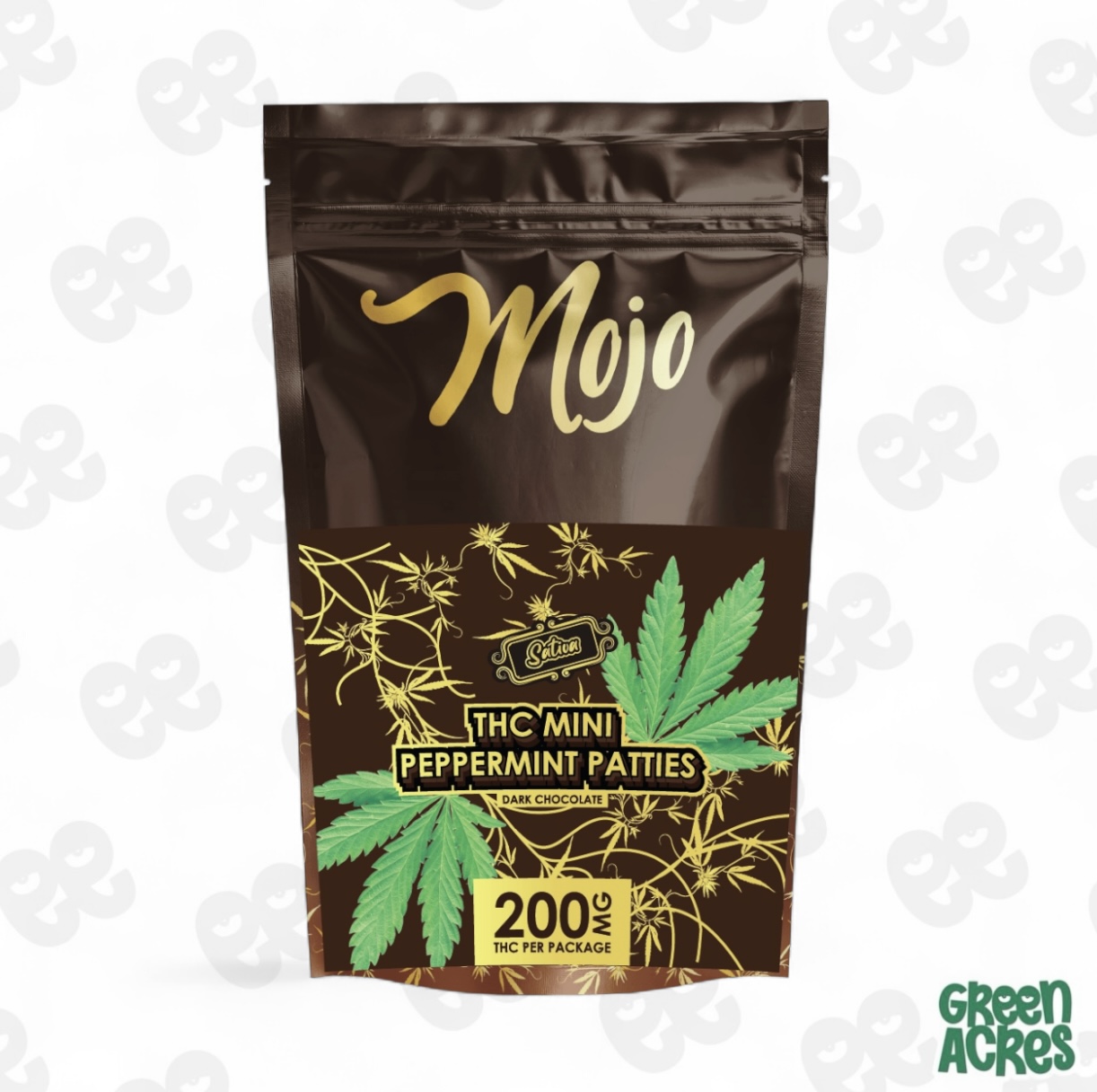Mini Peppermint Patties Bites 200MG (S)
