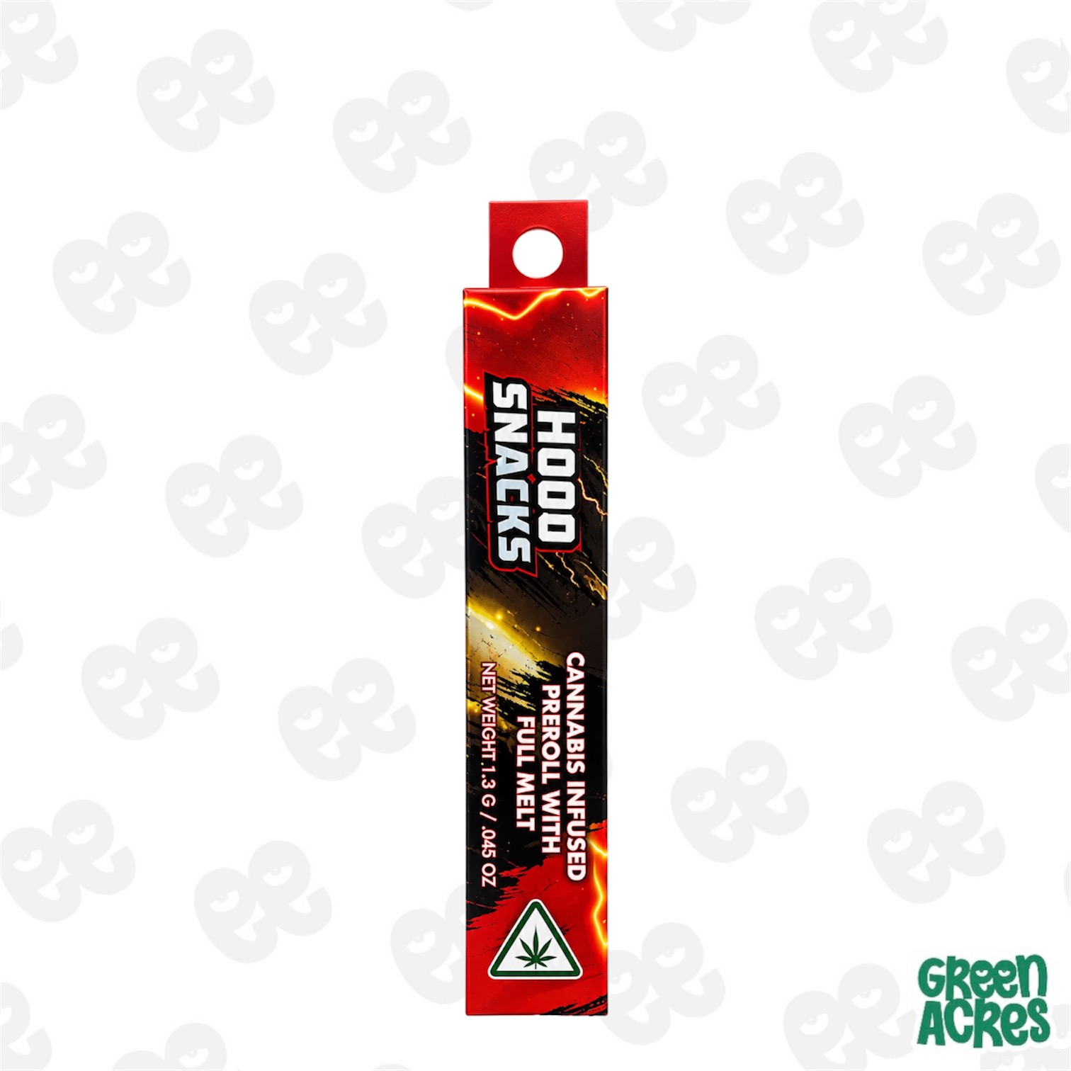 Clout King: Hood Snacks 1.3G Full Melt Infused Preroll