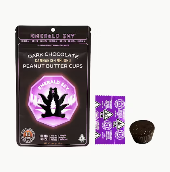 Peanut Butter Cups Sleep Cbn 10 Pack Dark Chocolate