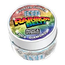 ICED Flower Rainbow Belts