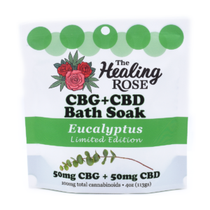 Eucalyptus CBG+CBD Bath Soak 4oz 100mg