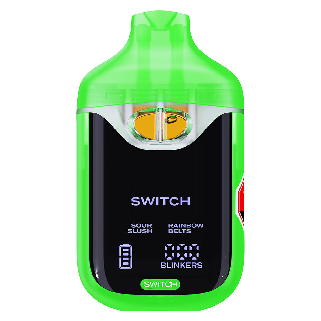 Boutiq - Switch 95+ Digital Diamonds Sour Slush / Rainbow Stripe AIO - Sativa